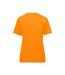 T-shirt Bio Workwear Femme Orange James And Nicholson-2