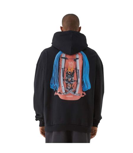 Sweat À Capuche Homme Noir 9N1M SENSE