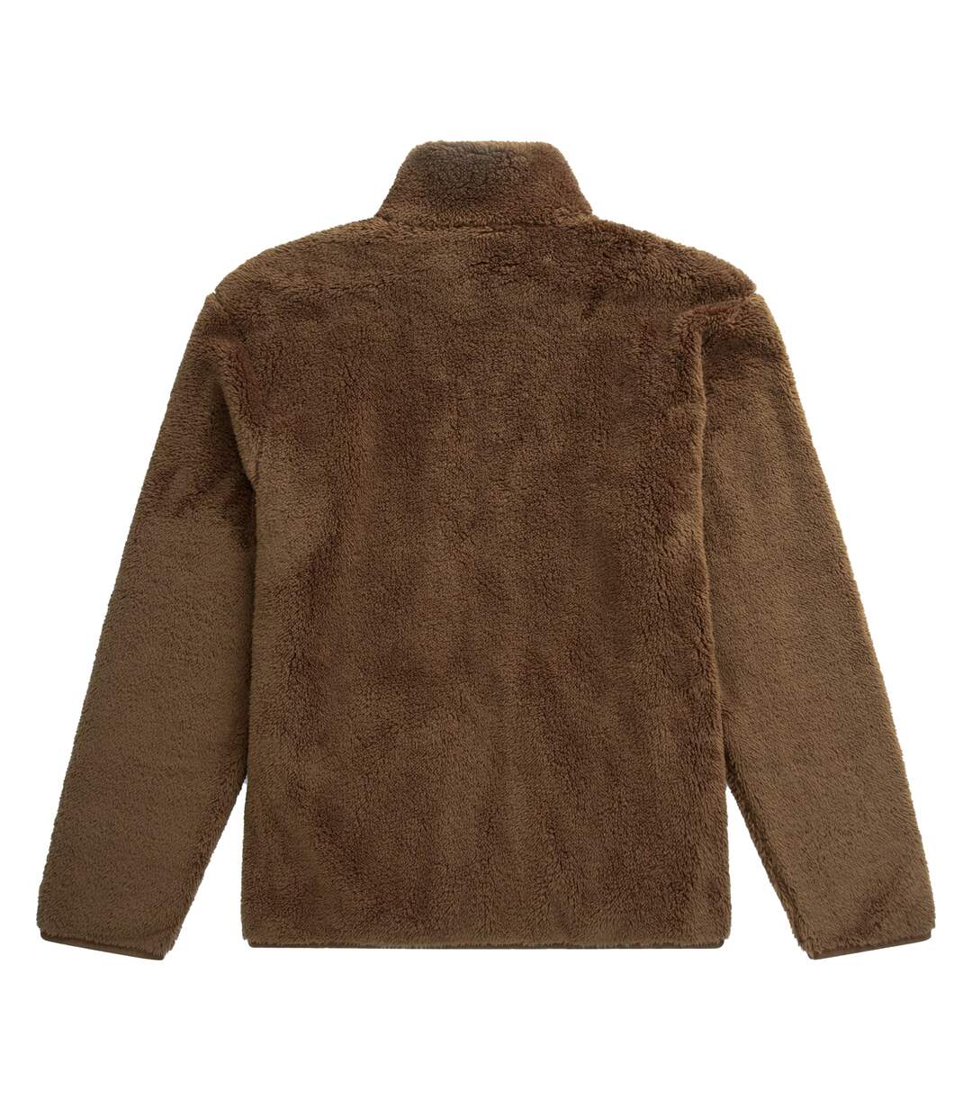 Mens teddy fleece jacket brown Animal-2