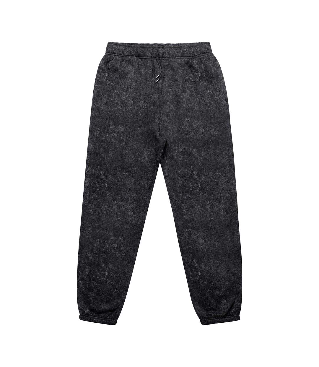 Unisex Adult Acid Wash Joggers Black Firetrap-1
