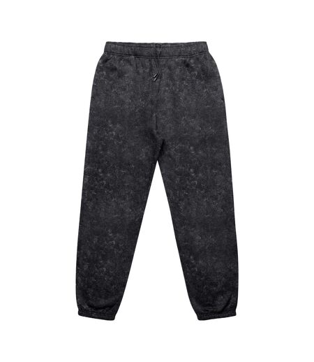 Unisex Adult Acid Wash Joggers Black Firetrap