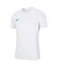 T-shirt Park Homme Blanc Bleu Nike-2
