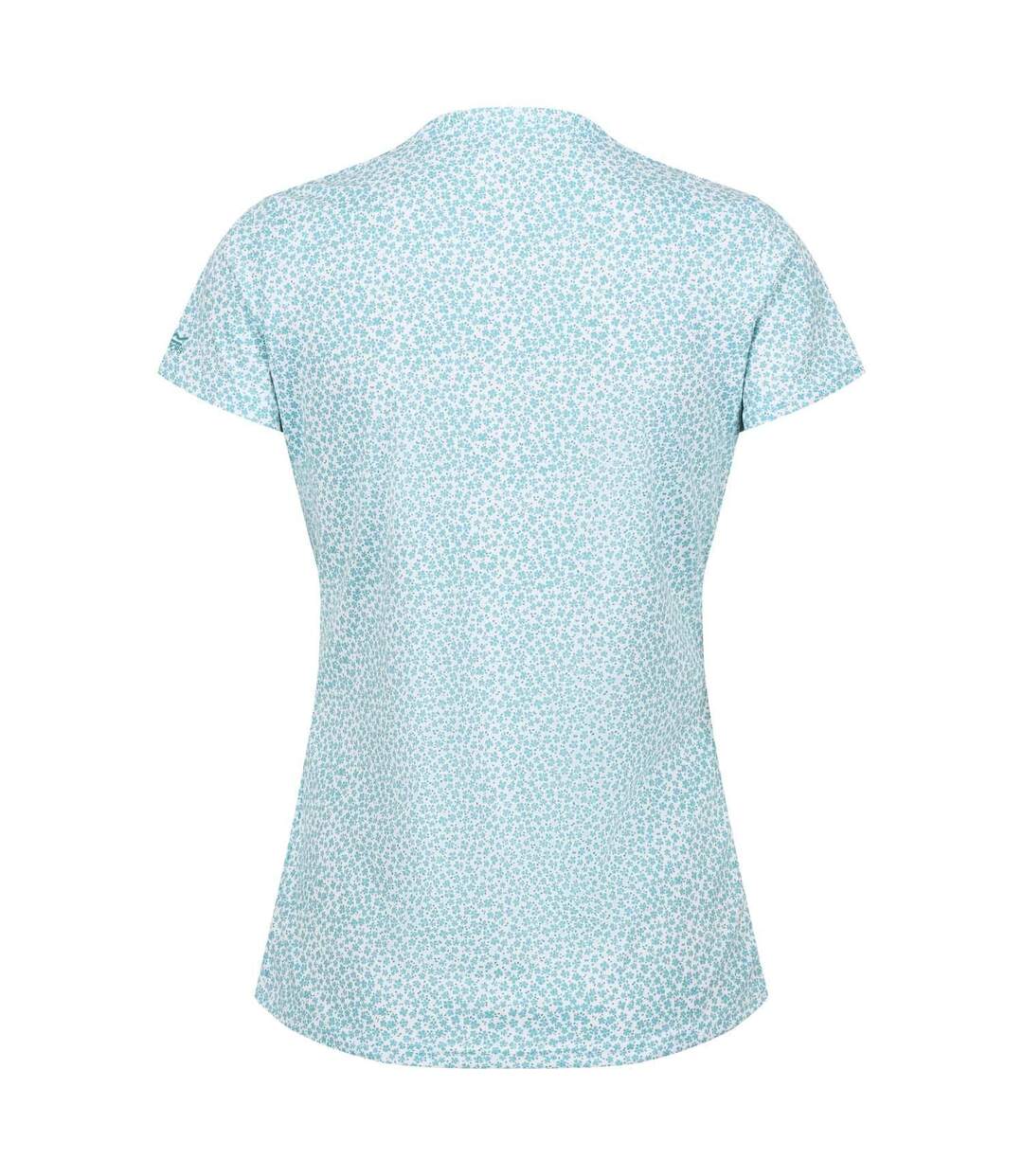 Womens/ladies Fingal Edition Jersey Moisture Wicking T-shirt Blue Regatta-2