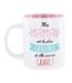Mug Design Maman 12cm Blanc-1