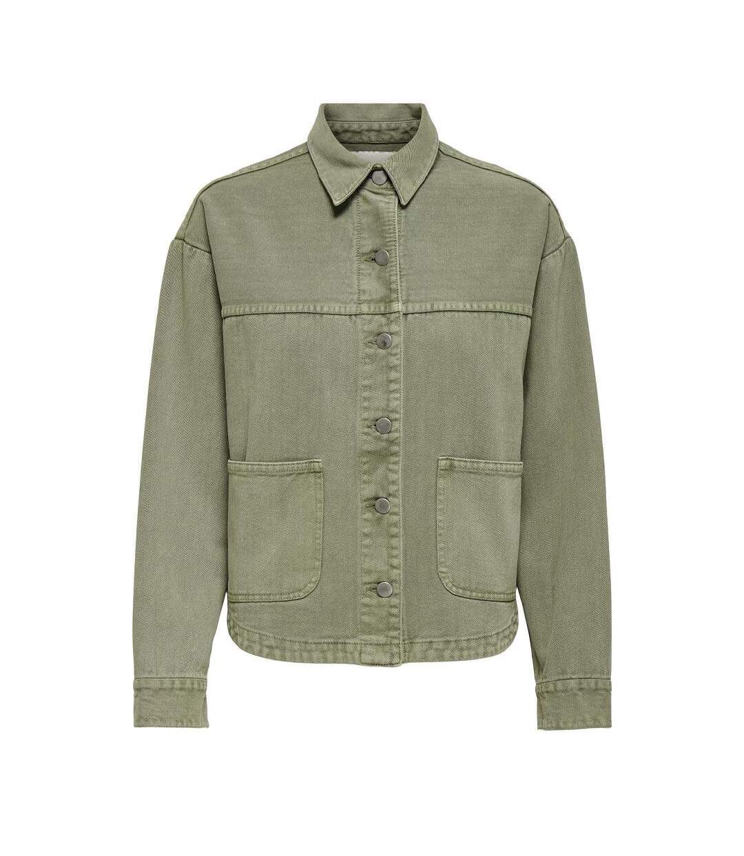Veste kaki femme jdy noma-2