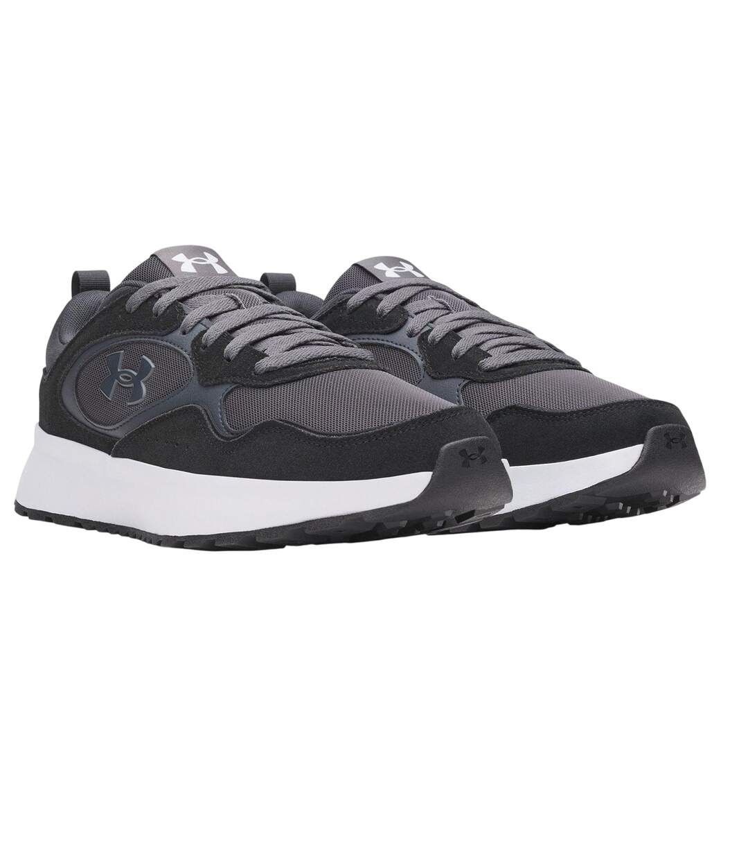 Baskets Homme Noir Gris Under Armour-4
