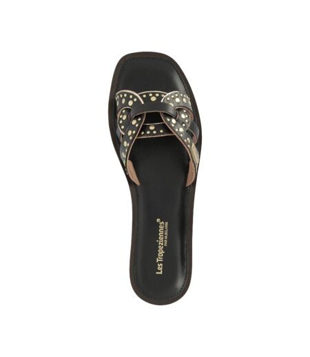 Sandale Plate Cuir Les Tropeziennes Hamity