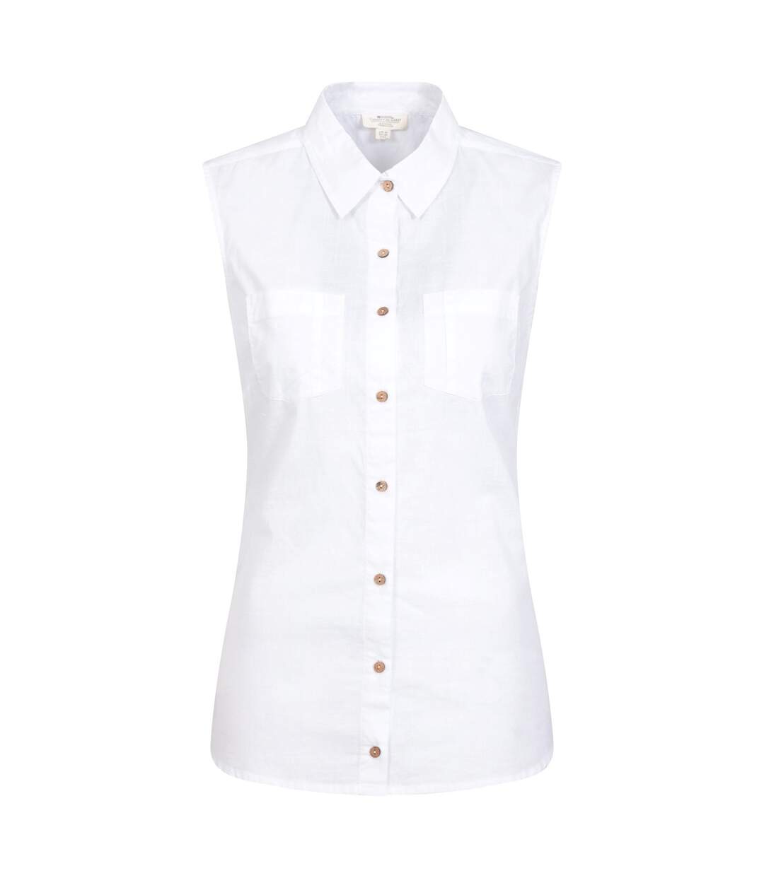 Chemisier coconut femme blanc Mountain Warehouse-1