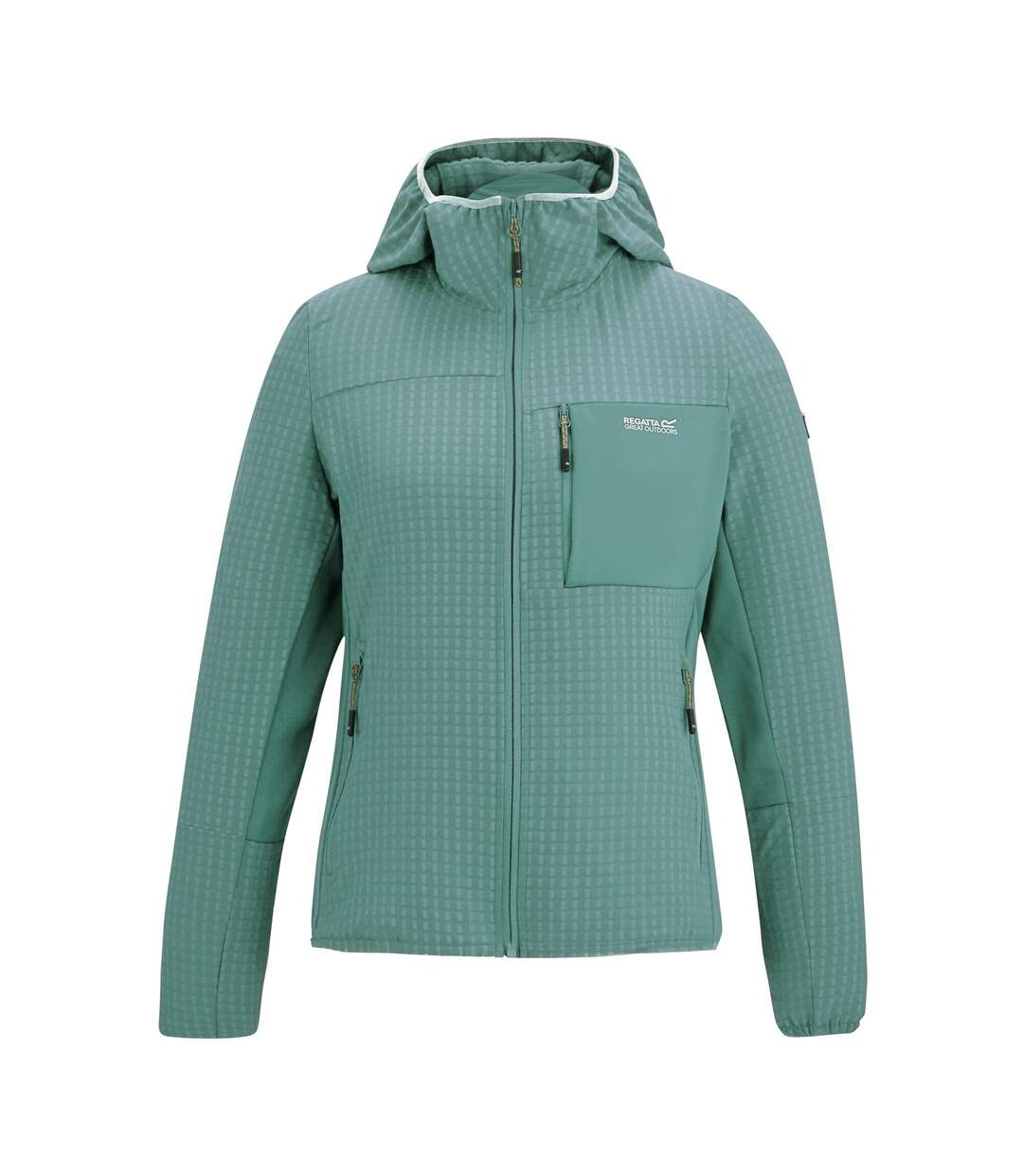 Womens/ladies Kemilia Fleece Jacket Ivy Moss Regatta-2