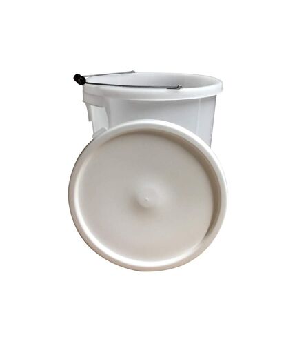 Proplas Plasterers Bucket With Handle (White) (985oz)
