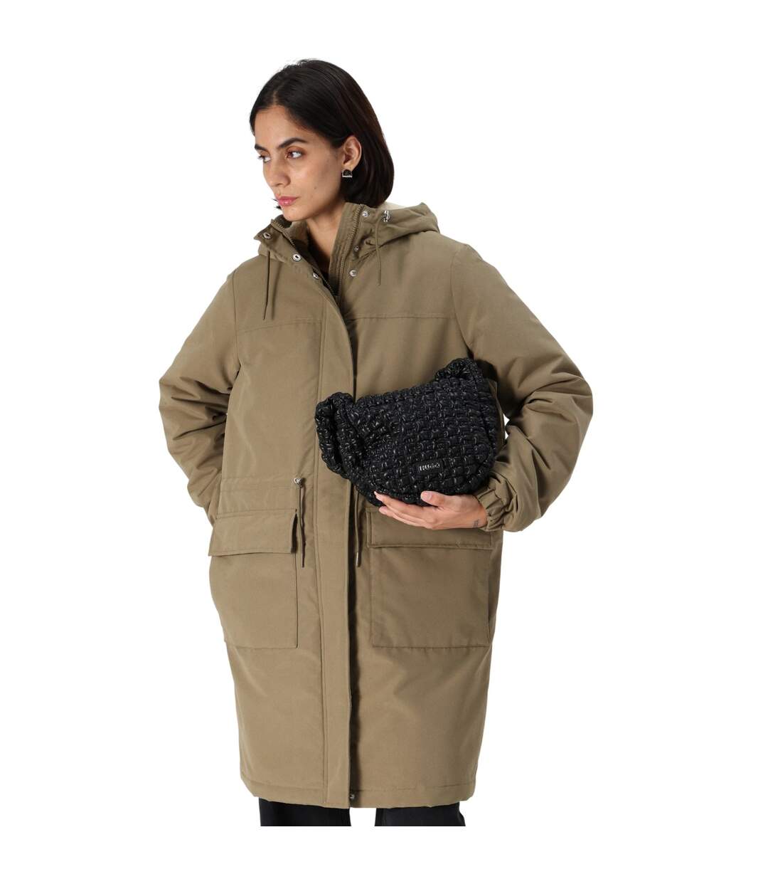 Parka Femme Olive Foncé Timberland-4
