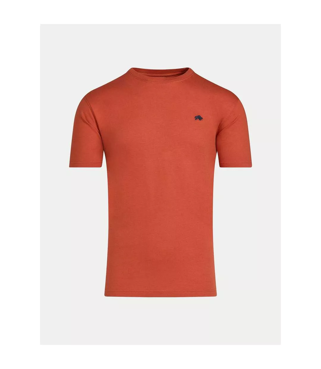 Mens Classic Organic T-shirt Orange Raging Bull-3
