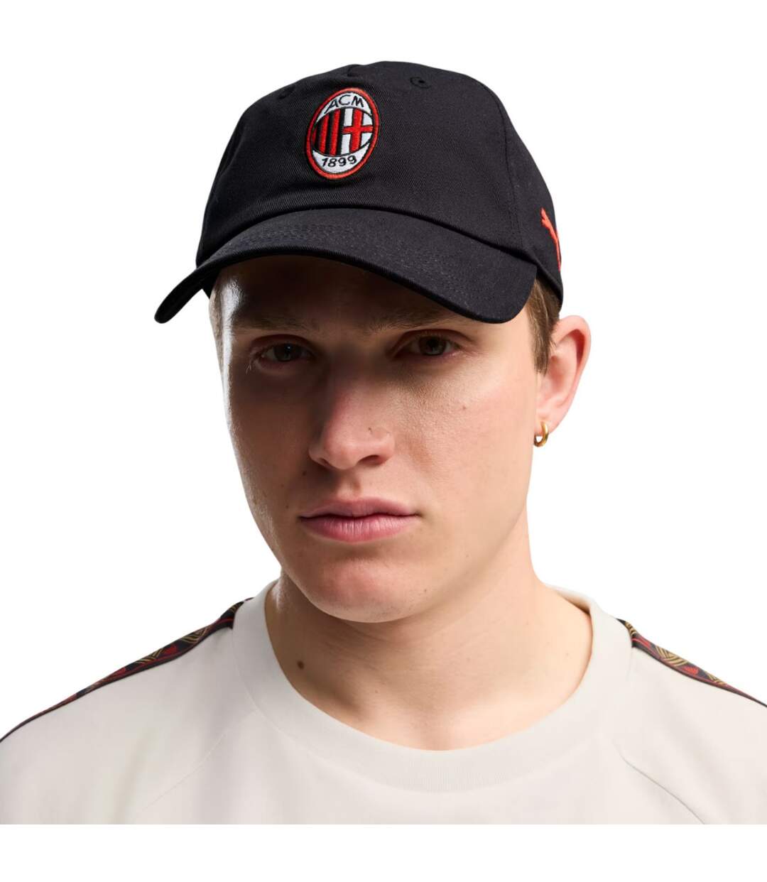 Ac Milan Baseball Cap Red Puma-3
