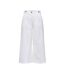 Pantalon fluide blanc femme jdy laura-1
