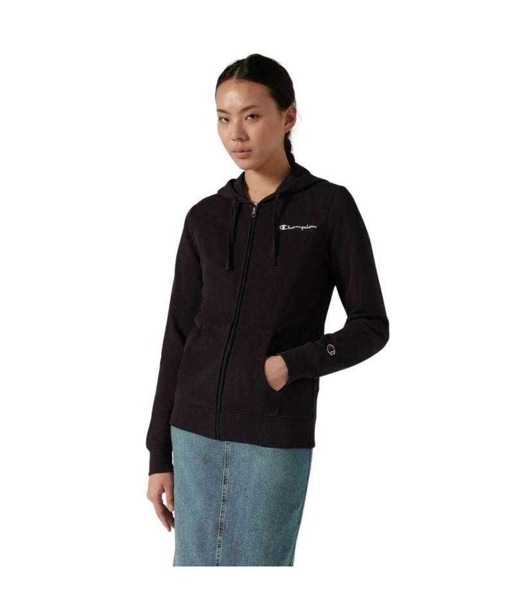Veste À Capuche Femme Noir Champion-1