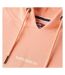 Sweat corail femme superdry plain hood - l-2
