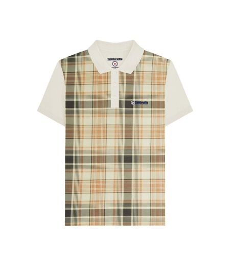 Polo Motif/style À Carreaux Classic Homme Tofu Lambretta