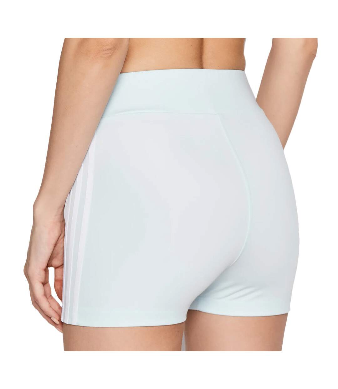 Short Bleu Femme Adidas Booty-2