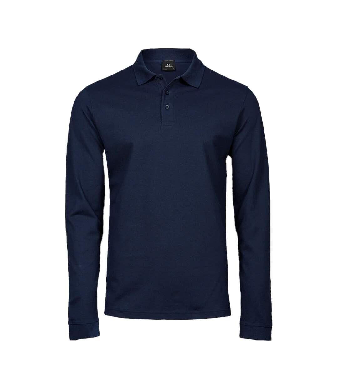 Polo Manches Longues Homme Bleu Marine Tee Jays-1