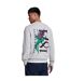 Sweat Style Imprimé Au Dos Thistle Homme Gris Lyle & Scott-3