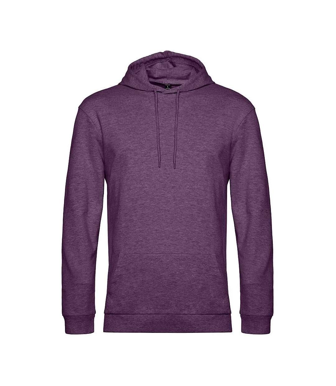 Sweat À Capuche Homme Violet B&C-1