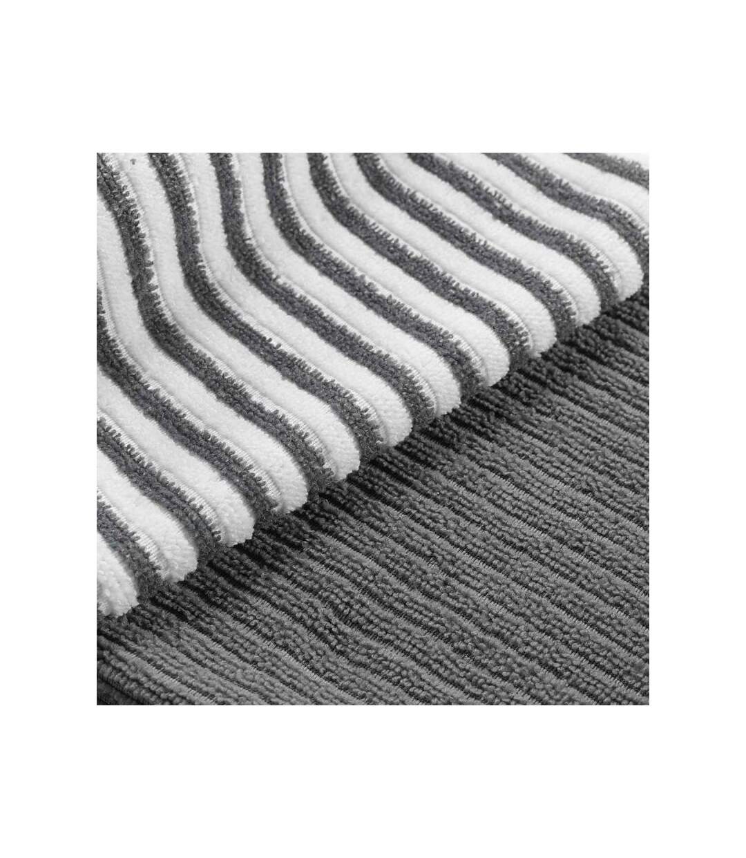 Paris Prix - Lot De 3 Torchons Microfibre cuistot 40x40cm Anthracite-2