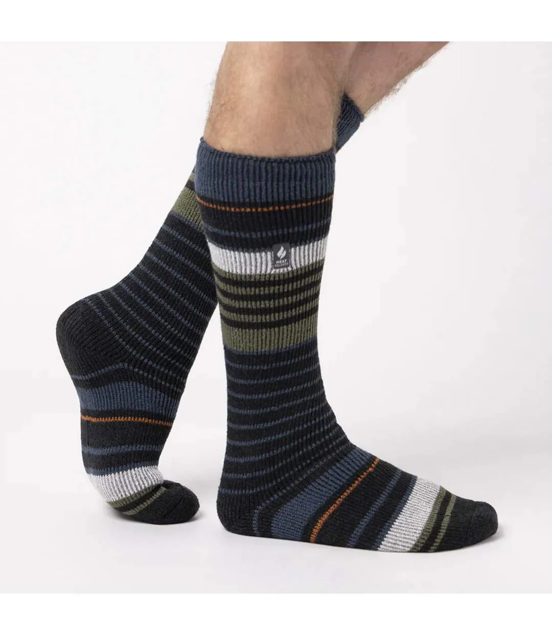 Chaussettes thermiques à motifs de ski pour hommes-3