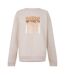 Sweat Motif/style Imprimé Graphique Femme Crème Biba-2