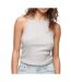 Débardeur gris femme superdry essential logo racer - l/xl-1