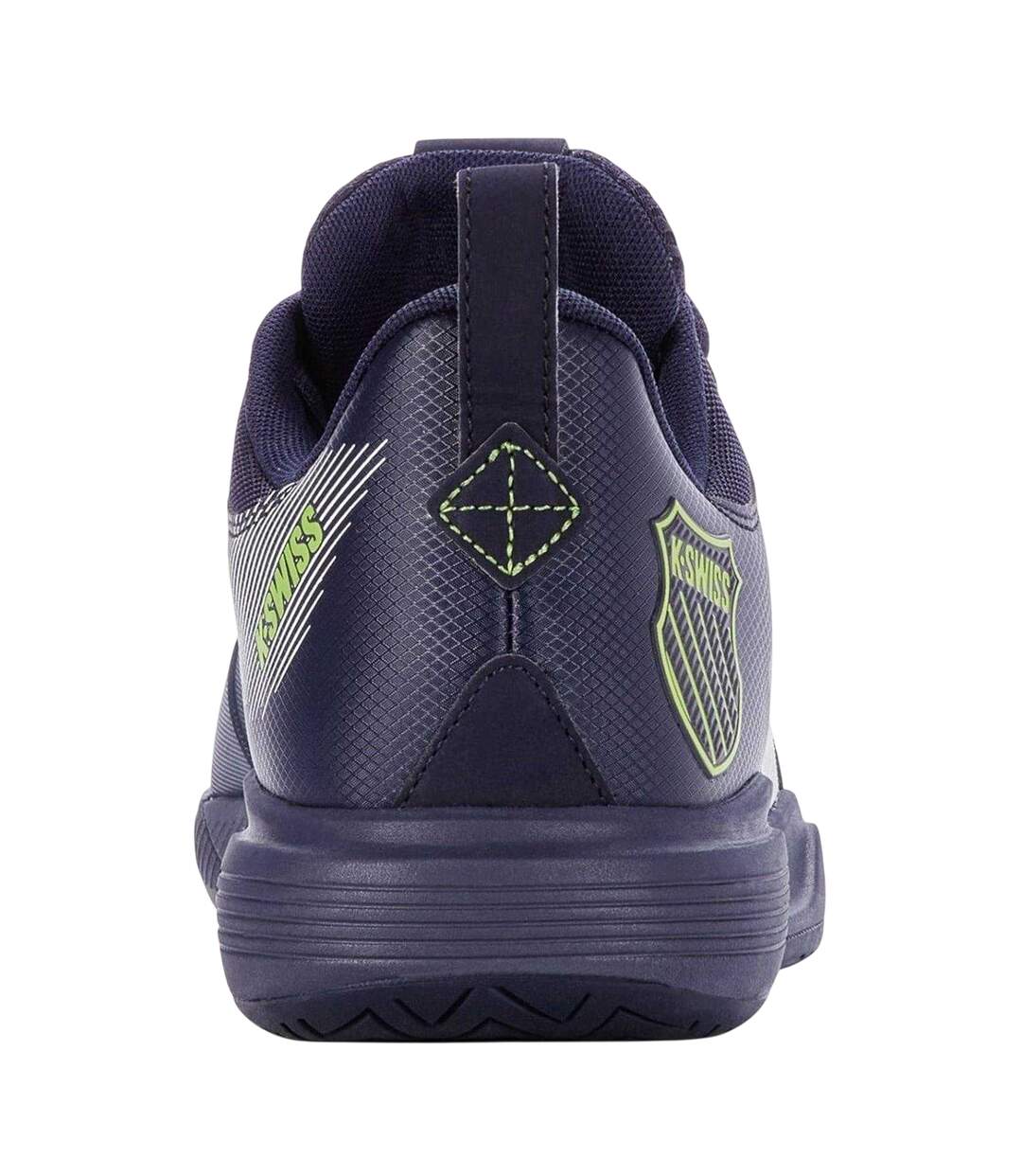 Mens Ultrashot Team Chevron Tennis Shoes Pea Green Lime K-Swiss-2