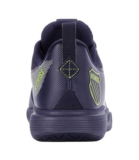 Mens Ultrashot Team Chevron Tennis Shoes Pea Green Lime K-Swiss
