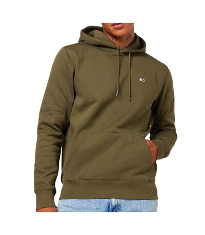 Sweat à capuche Kaki Homme Tommy Jeans YBR - S