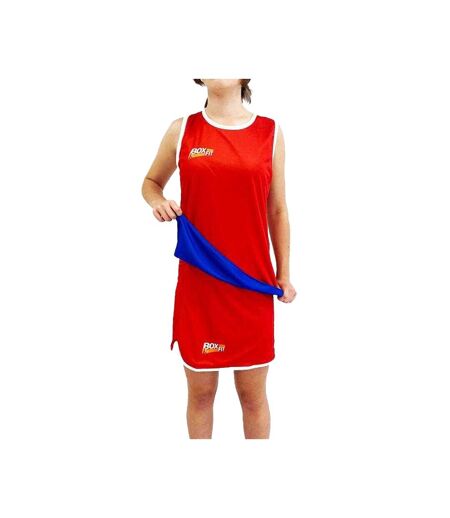 Short De Boxe Et Débardeur Femme Rouge BoxFit
