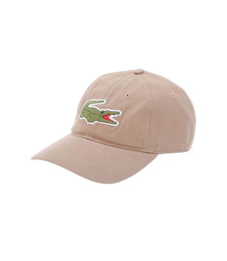 Casquette de baseball garbardine beige Lacoste