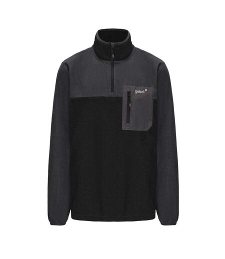 Haut Polaire Motif/style Lisse Homme Noir Gelert