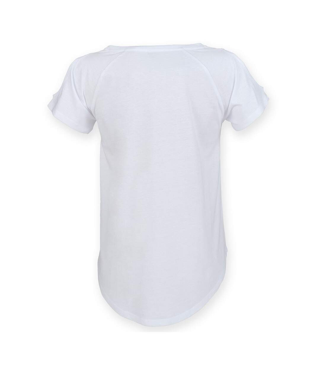 T-shirt femme blanc Skinni Fit-2