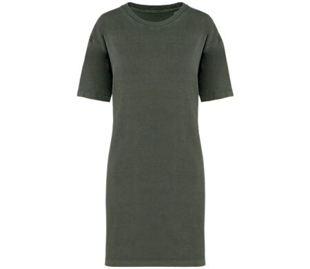 Robe t-shirt - Femme - PAT5000 - vert kaki