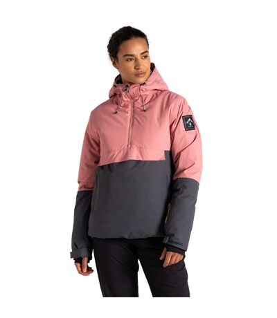 Blouson De Ski Snowburst Femme Vieux Rose Gris Foncé Dare 2B