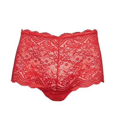 21686 Women's High Waist Lace Thong Culotte