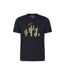 Mens Stay Sharp Graphic T-shirt Navy Mountain Warehouse-1