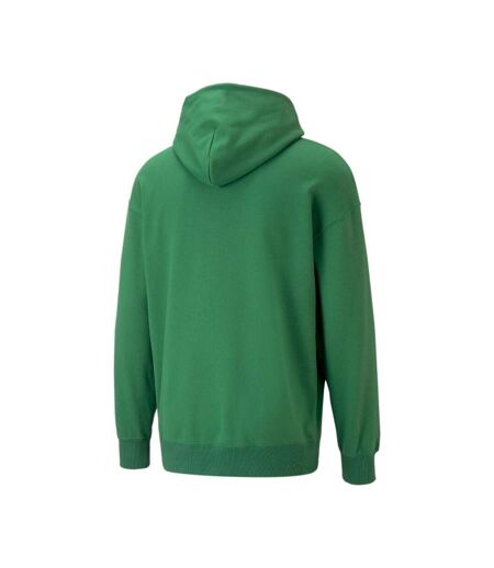 Sweat à Capuche Vert Puma Homme535601 - L