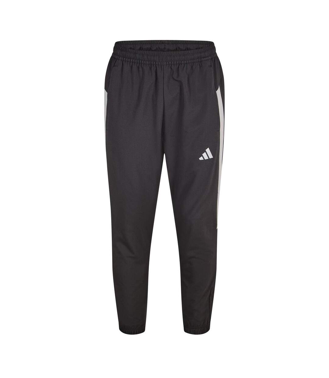 Mens Climawrm Tracksuit Bottoms Black White Adidas-2