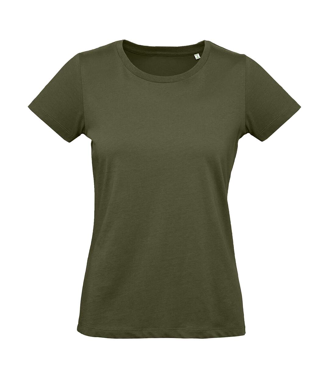 T-shirt inspire plus t femme vert kaki B&C