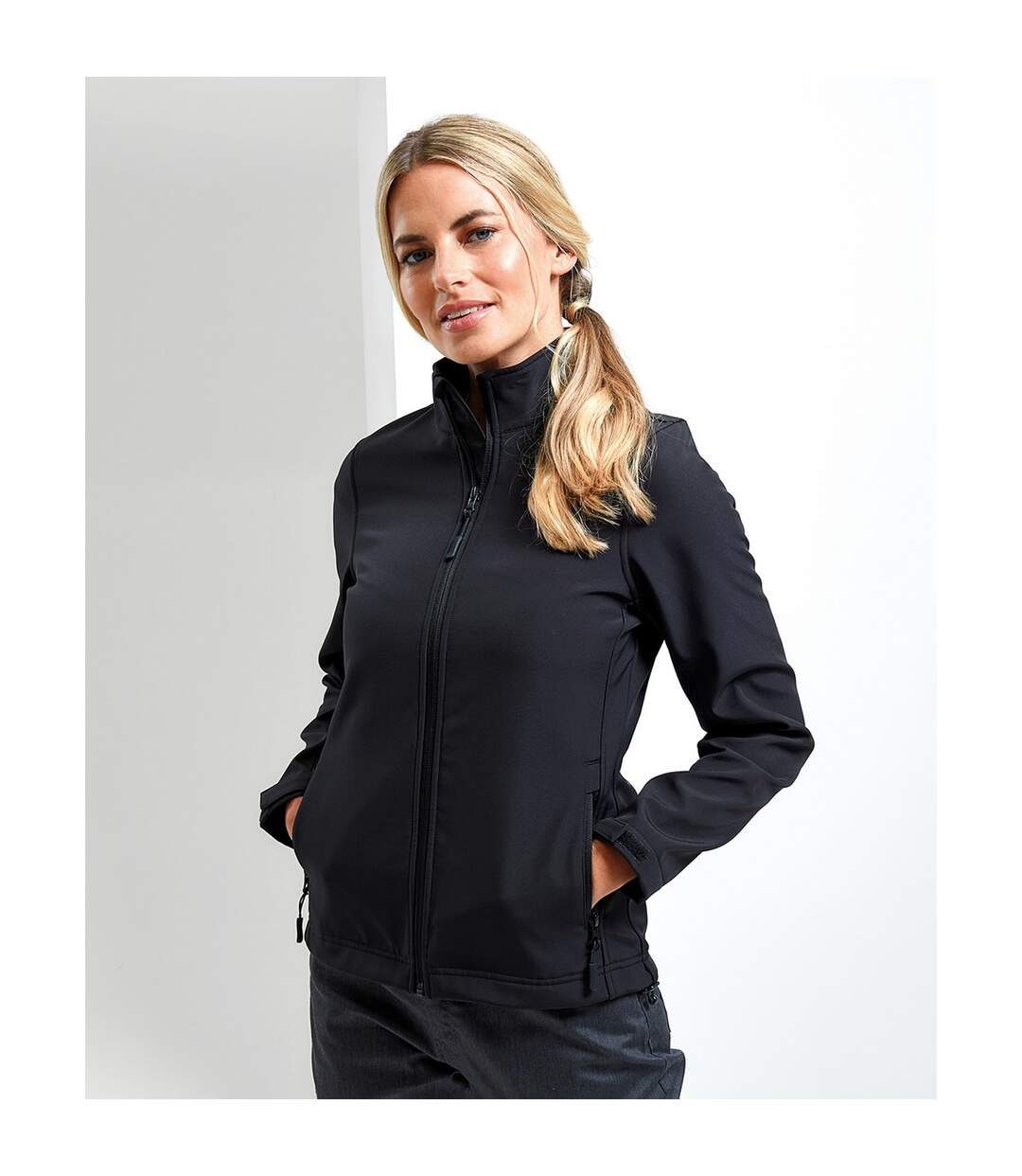 Veste Softshell Windchecker Femme Noir Premier-4
