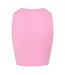 Womens/ladies Knotted Sleeveless Crop Top Bonbon Noisy May-2