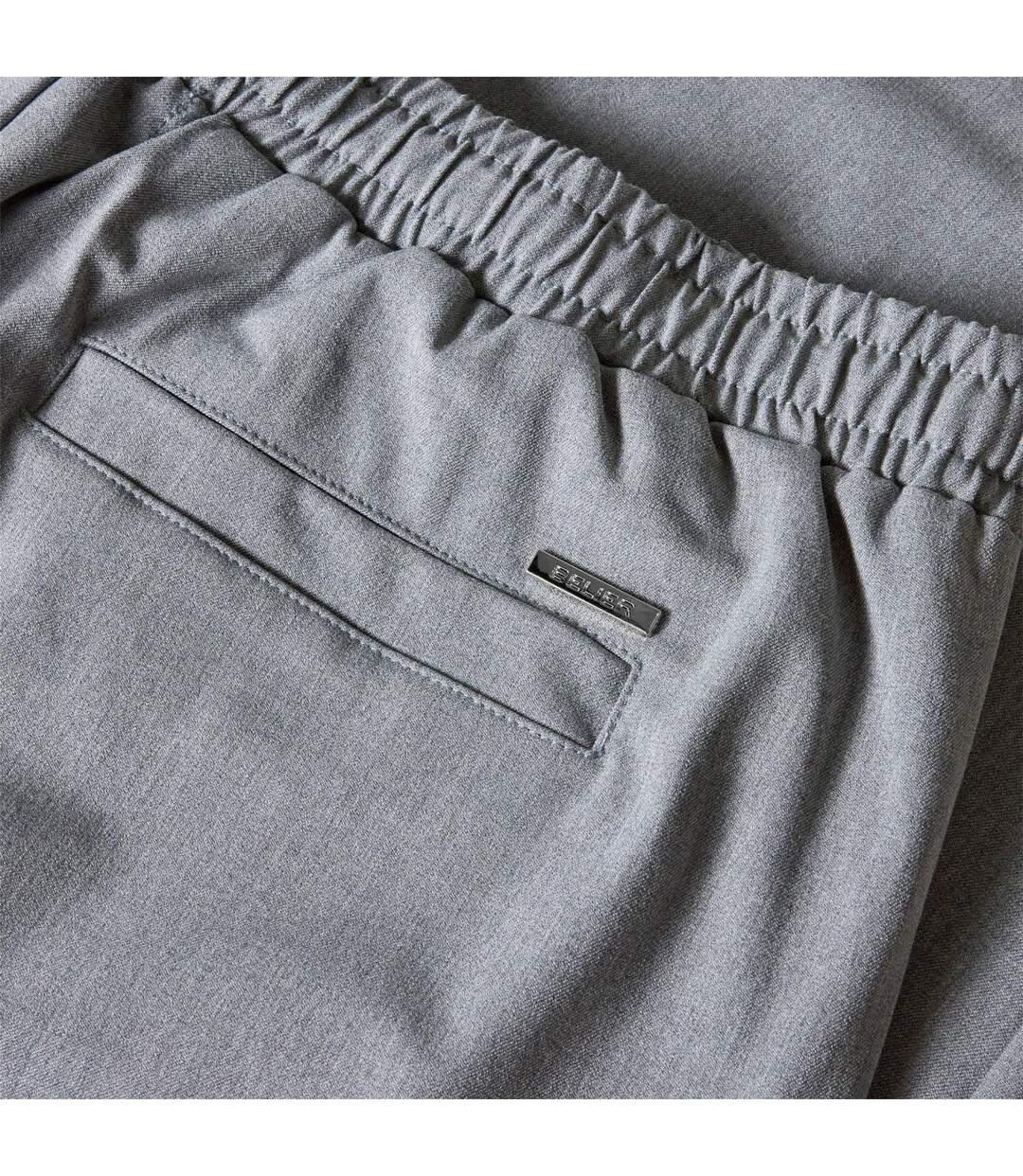 Mens Essential Logo Trousers Grey Belier-3