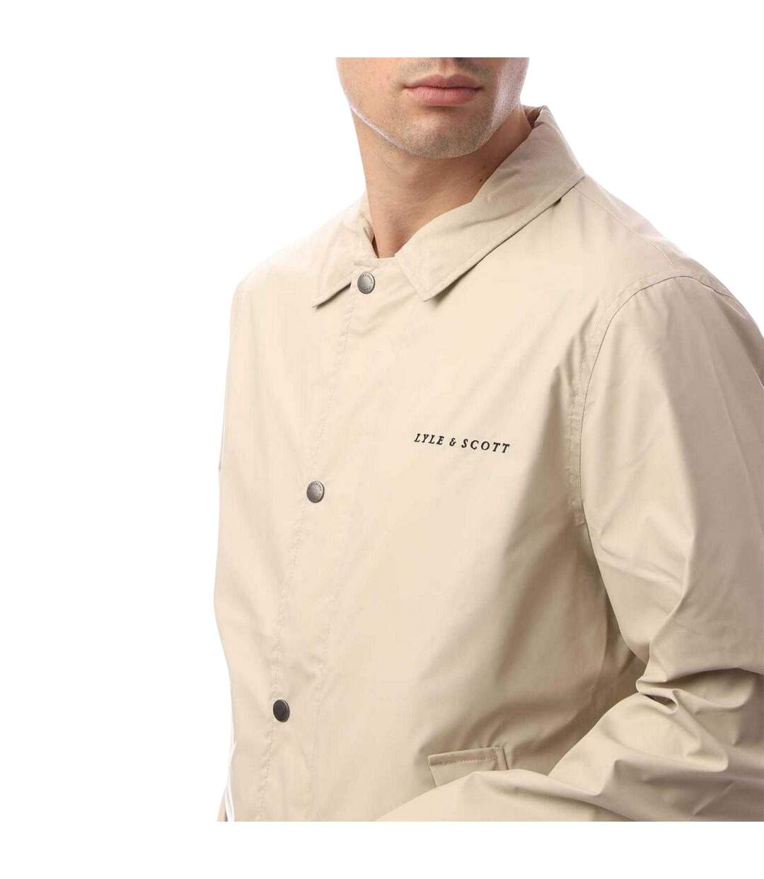 Veste D'entraîneur Uni Homme Beige Lyle & Scott-4