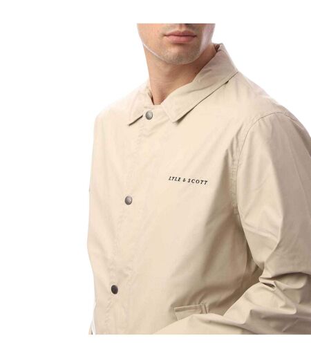 Veste D'entraîneur Uni Homme Beige Lyle & Scott