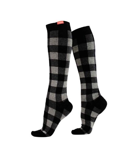 1 Pack Wide Calf Cotton Graduated Compression Socks | 20-30 mmHg