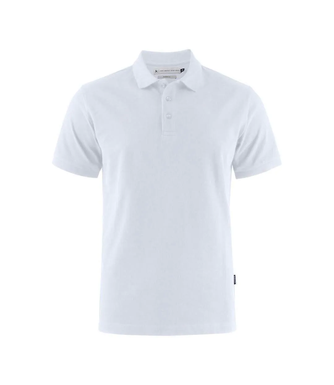 Polo Neptune Homme Blanc James Harvest-1